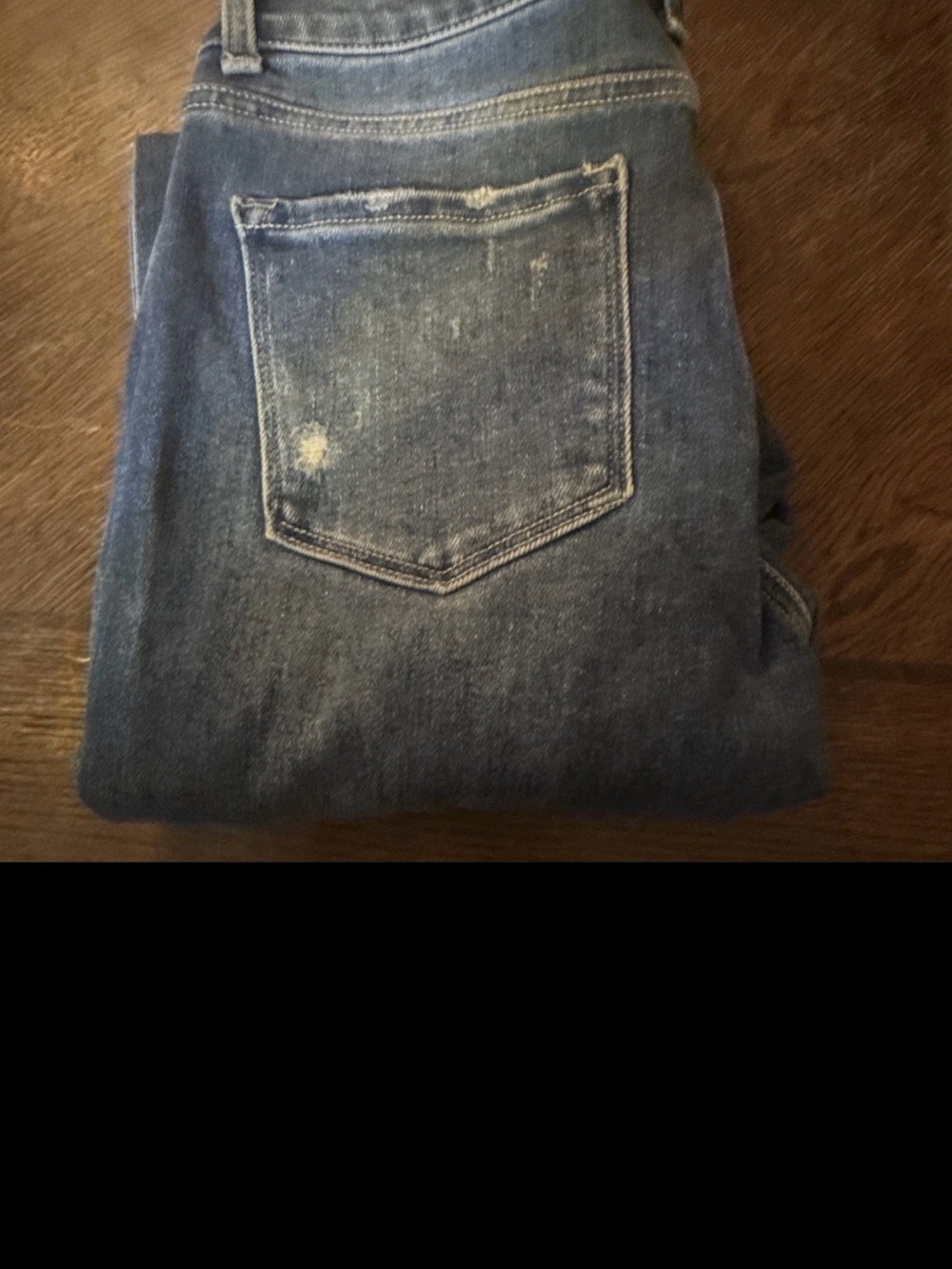 Flying Monkey Women's Slim Straight Dark Blue Jeans